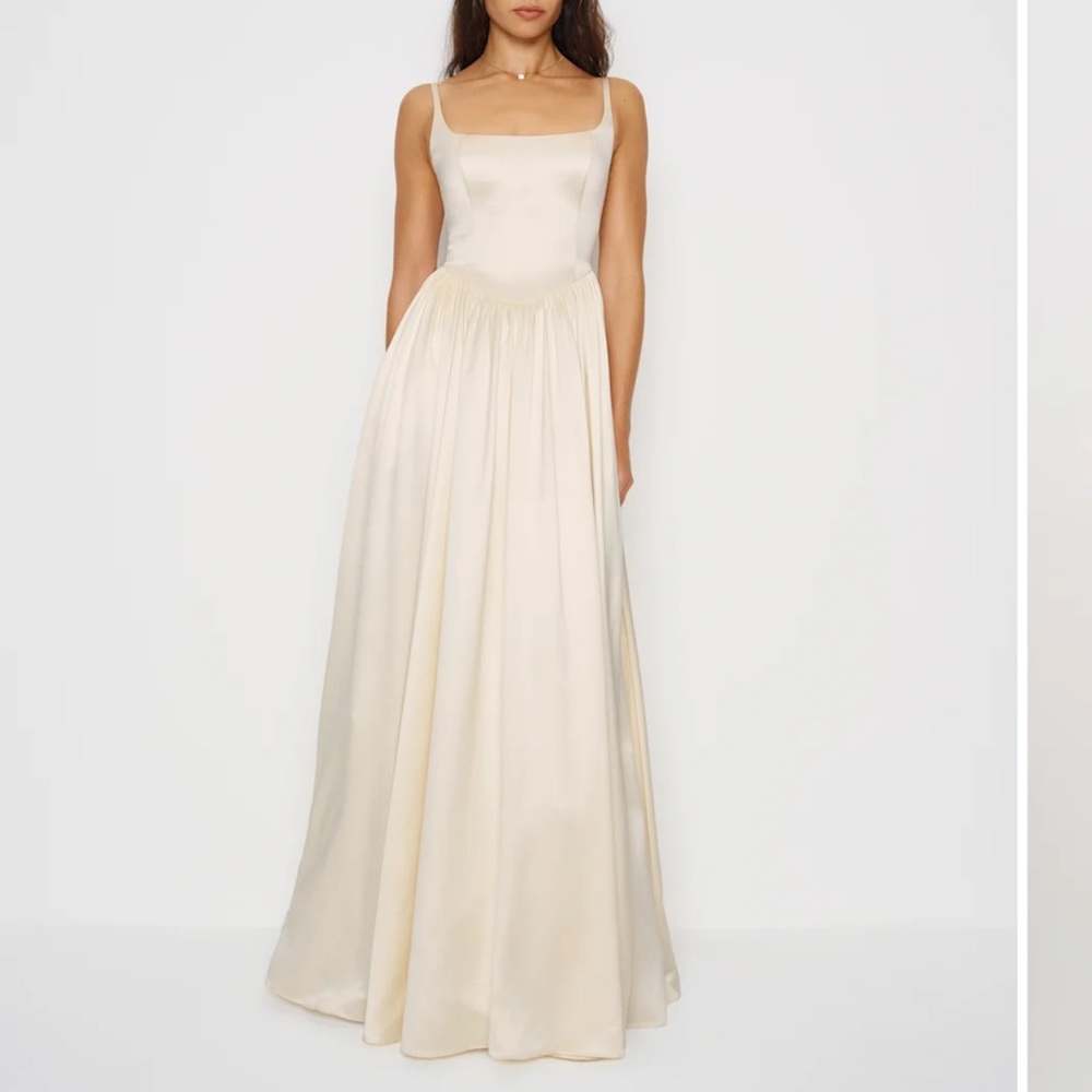 Reformation Liz Silk Dress
